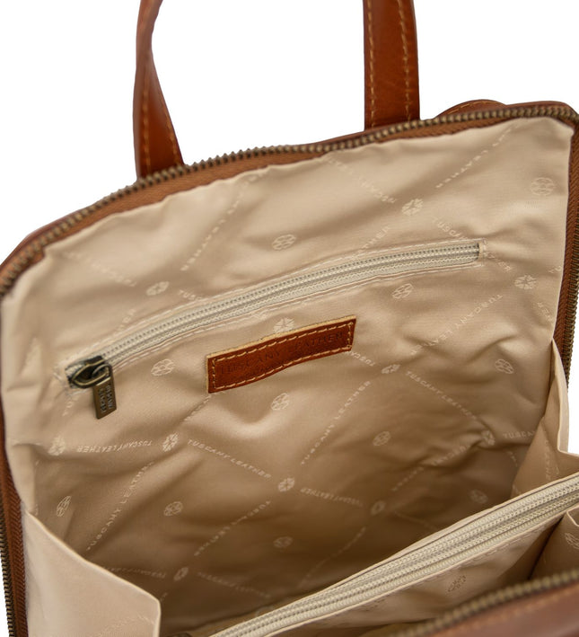 TL142410 – Paris - Small leren backpack for women