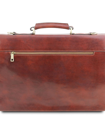 TL141825 – Assisi - leren briefcase 3 compartments