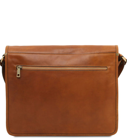 TL142430 – TL Messenger - Two compartments leren shoulder bag - Large size