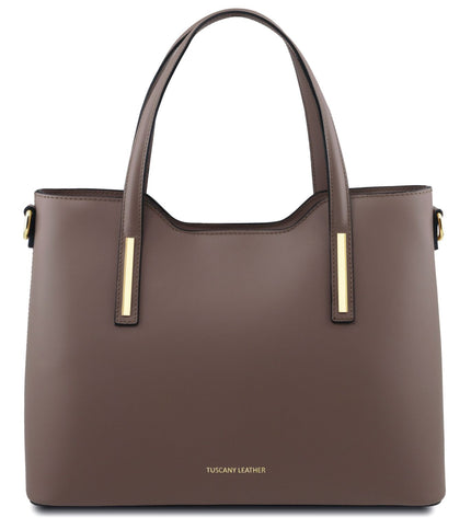 TL141412 – Olimpia - leren tote