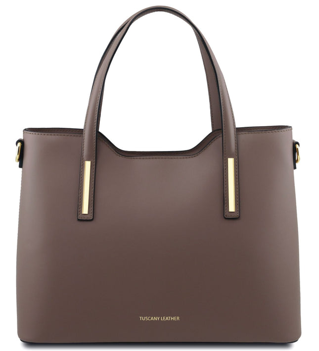 TL141412 – Olimpia - leren tote