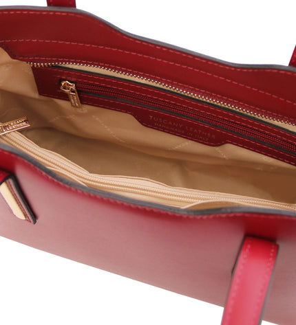 TL141521 – Olimpia - leren tote - Small size