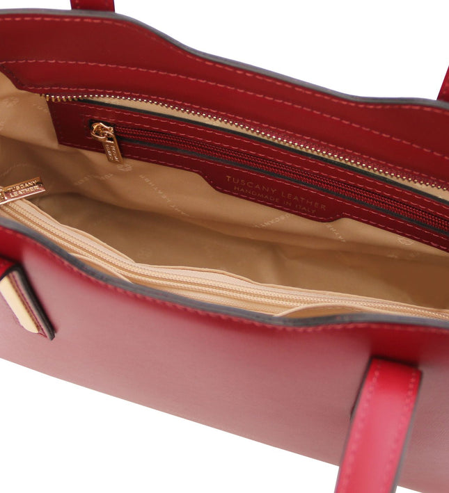 TL141521 – Olimpia - leren tote - Small size