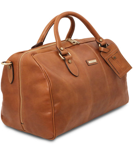 TL142441 – Lisbona - Travel leren duffle bag - Small size