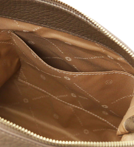 TL142385 – Amy - Soft leren shopping bag