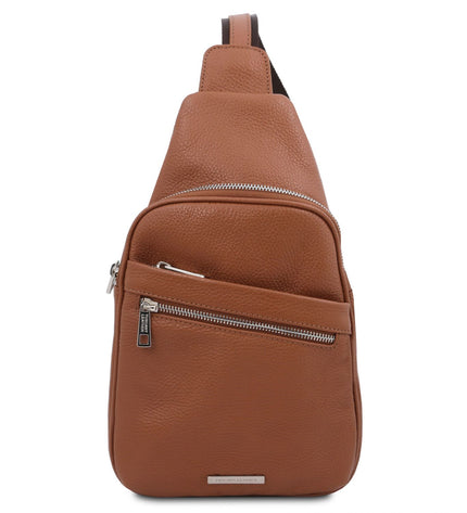 TL142022 – Albert - Soft leren crossover bag