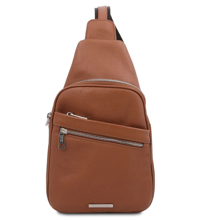 TL142022 – Albert - Soft leren crossover bag