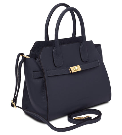 TL142507 – Origami - leren tote