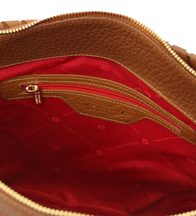 TL142385 – Amy - Soft leren shopping bag