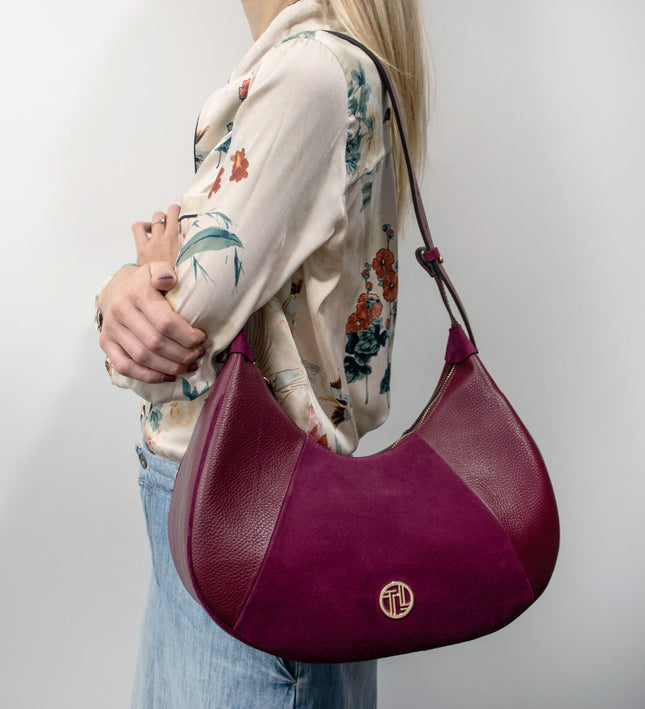 TL142515 – Goccia - leren hobo bag