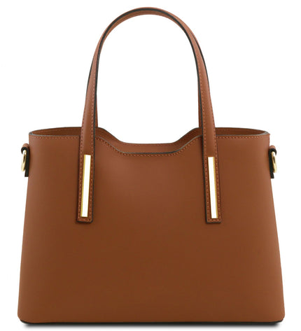 TL141521 – Olimpia - leren tote - Small size