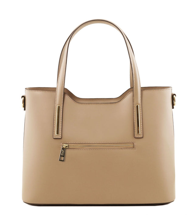 TL141412 – Olimpia - leren tote
