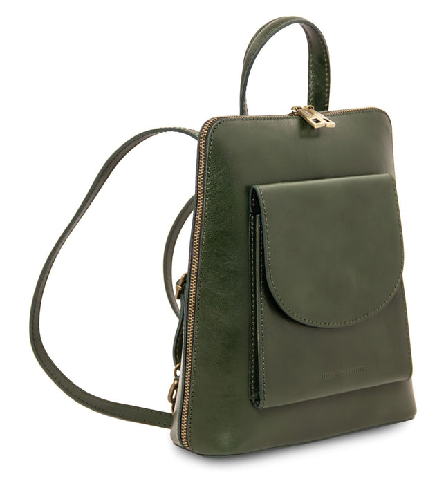 TL142410 – Paris - Small leren backpack for women