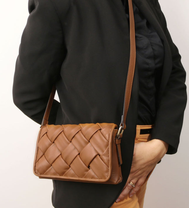 TL142518 – Tarte - leren shoulder bag