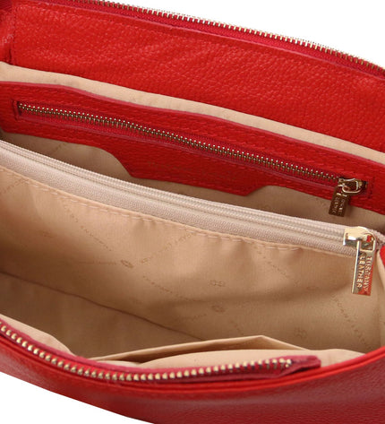 TL142353 – Elettra - Soft leren shoulder bag