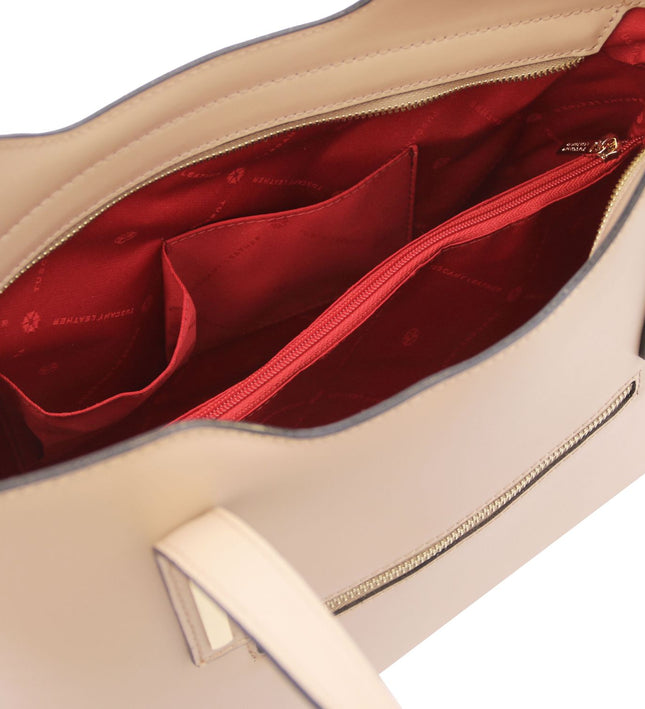 TL141412 – Olimpia - leren tote