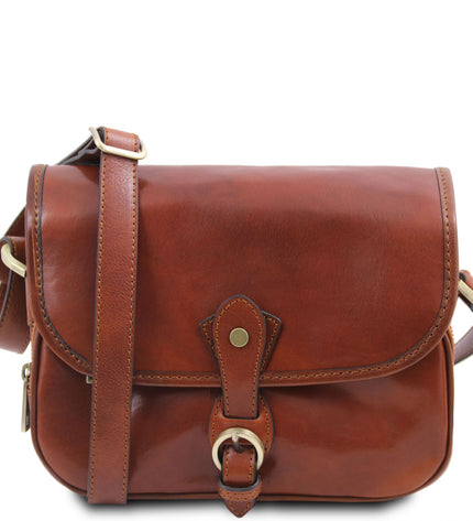 TL142020 – Alessia - leren shoulder bag