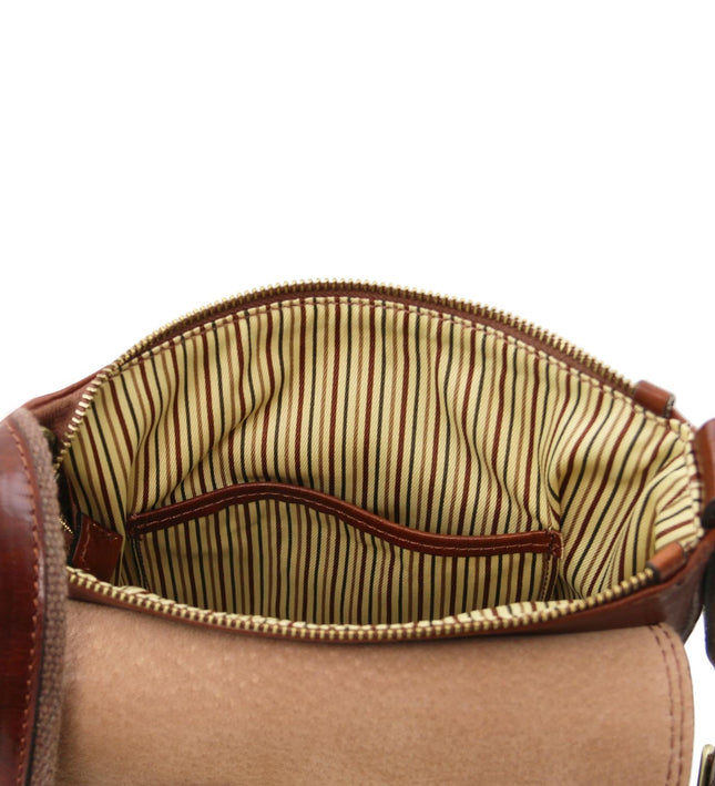 TL142464 - Tuscany Leather – John - Leren crossbody tas voor heren