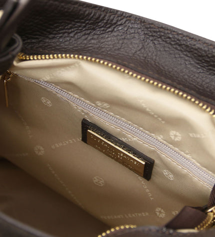 TL142512 – Nomade - Suede leren fringe shoulder bag