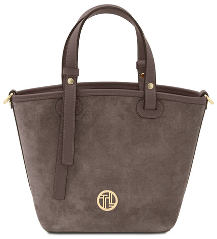TL142261 – Glacette - Suede leren bucket bag