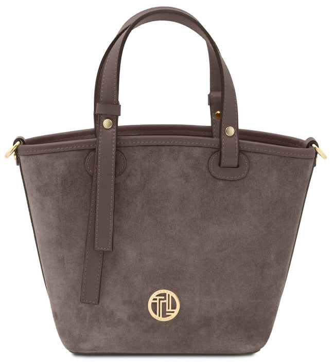 TL142261 – Glacette - Suede leren bucket bag