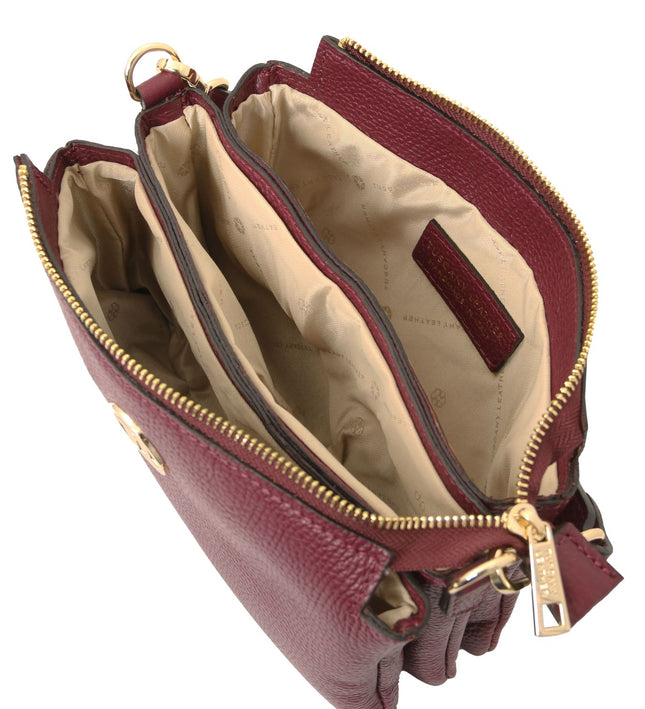 TL142479 – Sia - Soft leren clutch