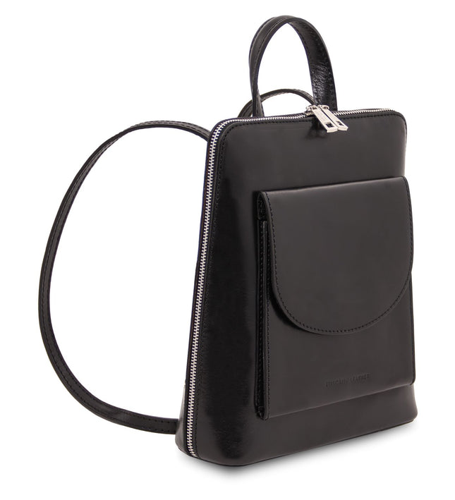 TL142410 – Paris - Small leren backpack for women