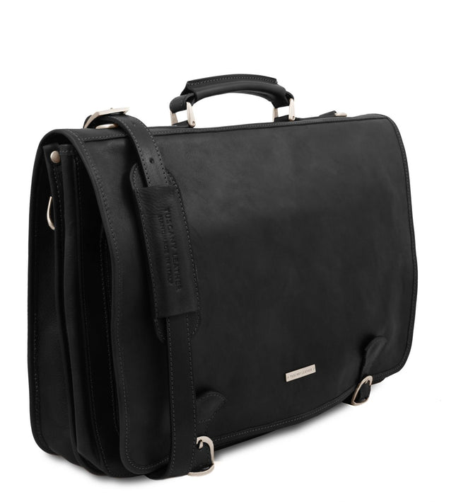 TL142073 – Ancona - leren messenger bag