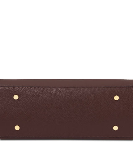 TL142507 – Origami - leren tote