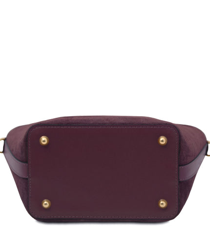 TL142261 – Glacette - Suede leren bucket bag