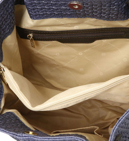 TL141573 – TL KeyLuck - Woven printed leren shopping bag