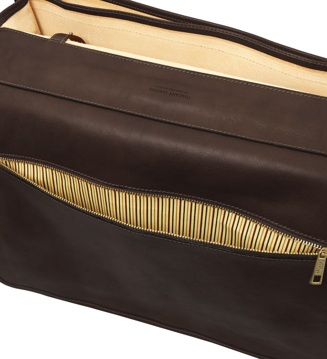 TL142073 – Ancona - leren messenger bag