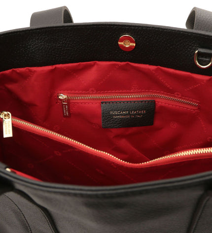 TL142415 – Callie - Soft leren shoulder bag