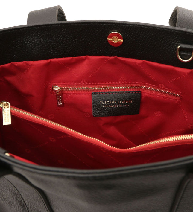 TL142415 – Callie - Soft leren shoulder bag