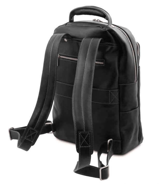 TL142205 – Melbourne - leren laptop backpack