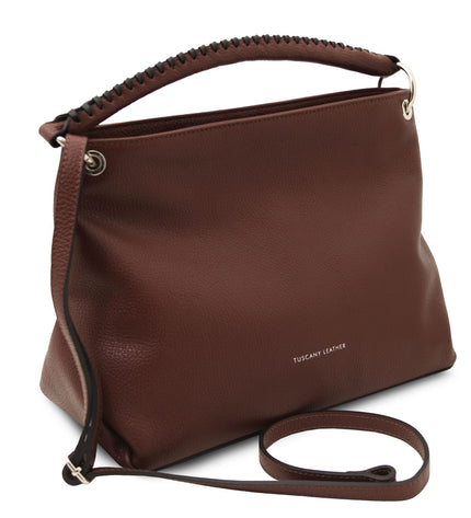 TL142087 – TL Bag - Soft leren shoulder bag