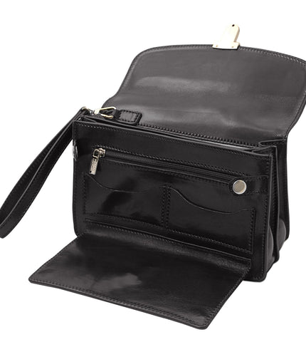 TL8075 – Max - leren handy wrist bag