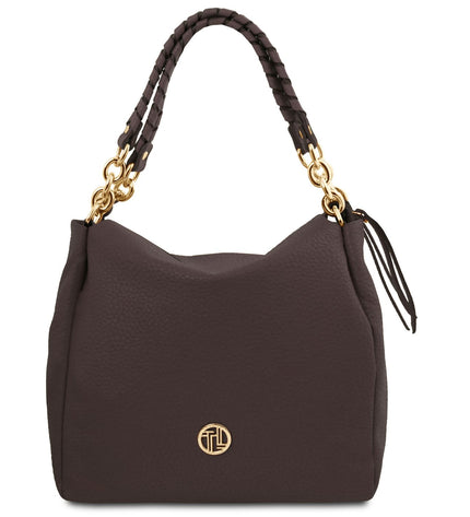 TL142385 – Amy - Soft leren shopping bag