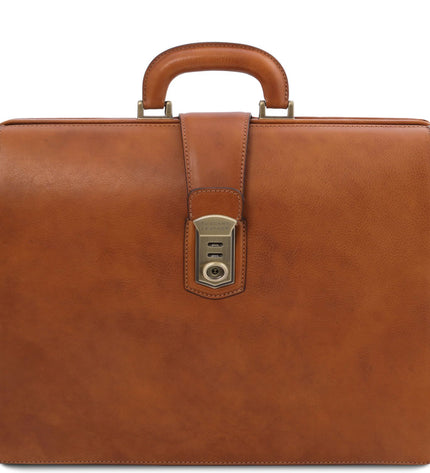 TL142352 – Canova - leren Doctor bag briefcase 3 compartments
