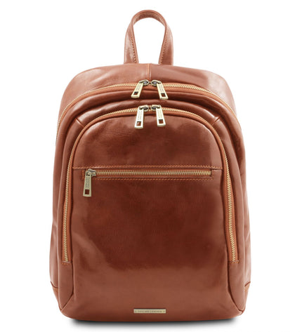 TL142049 – Perth - 2 Compartments leren backpack