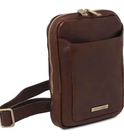 TL142428 – Mark - leren Crossbody Bag