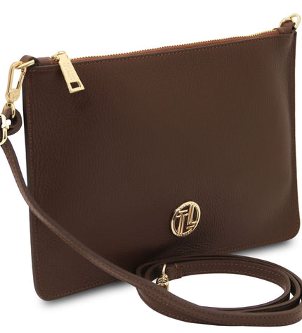 TL142461 – Diva - leren clutch with chain strap