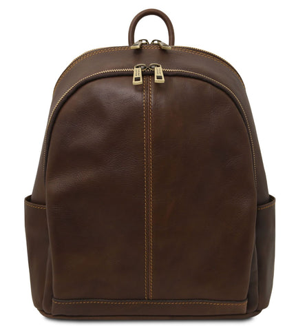 TL142460 – Canberra - 2 Compartments leren backpack