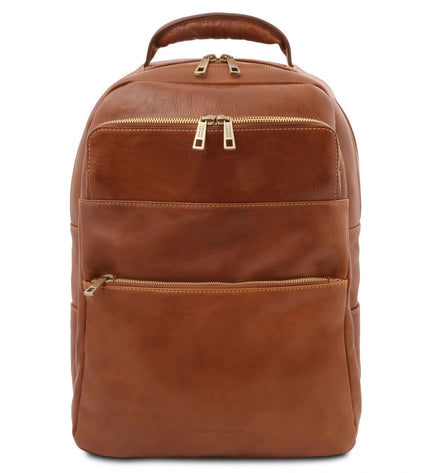 TL142205 – Melbourne - leren laptop backpack