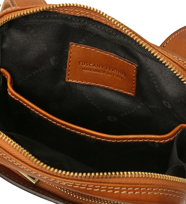 TL142428 – Mark - leren Crossbody Bag