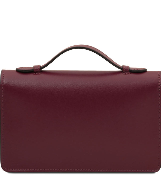 TL142505 – Opera - leren clutch with chain strap