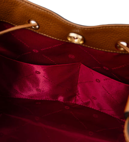 TL142476 – Minerva - leren bucket bag