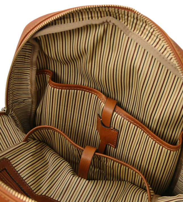 TL142205 – Melbourne - leren laptop backpack