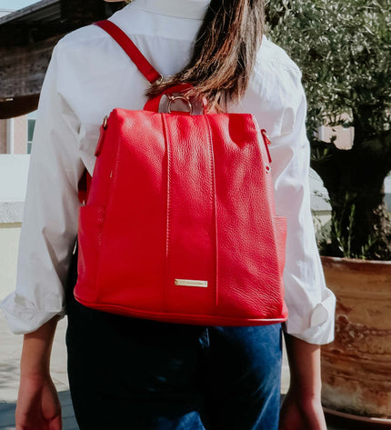 TL142138 – TL Bag - Soft leren backpack