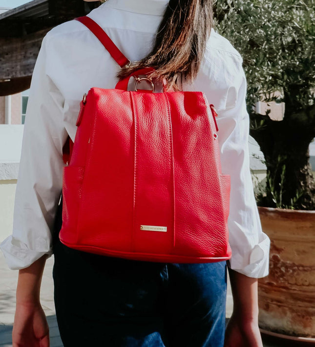 TL142138 – TL Bag - Soft leren backpack